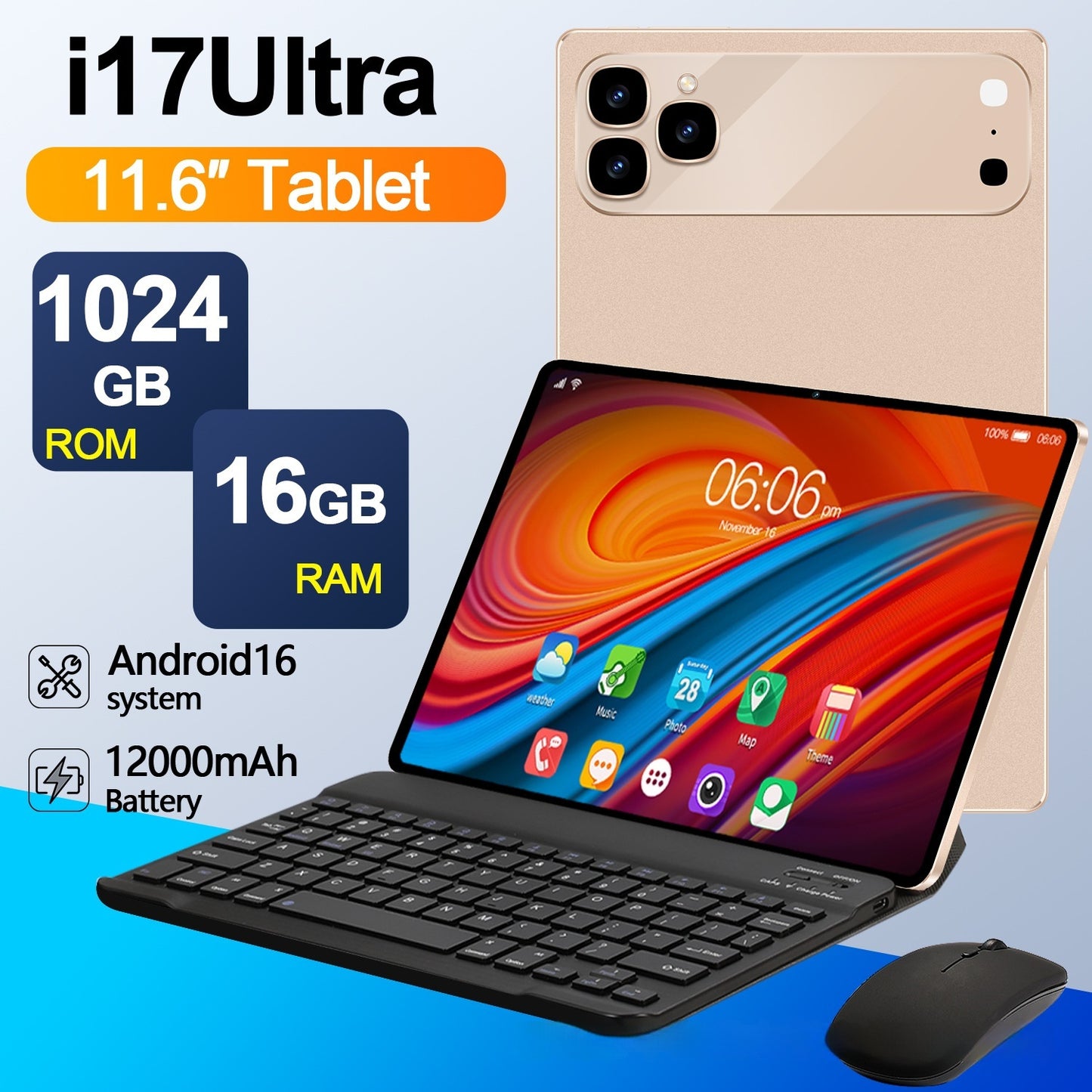 Portable And Minimalist Home Tablet Computer