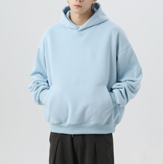 Heavy Cropped Hoodie Men